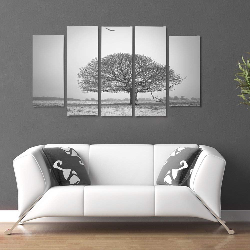 Feeby. Leinwandbild - 5 Teile - Bilder, Wand Bild, Wandbilder, Kunstdruck XXL, 5-Teilig, Typ B, 200x