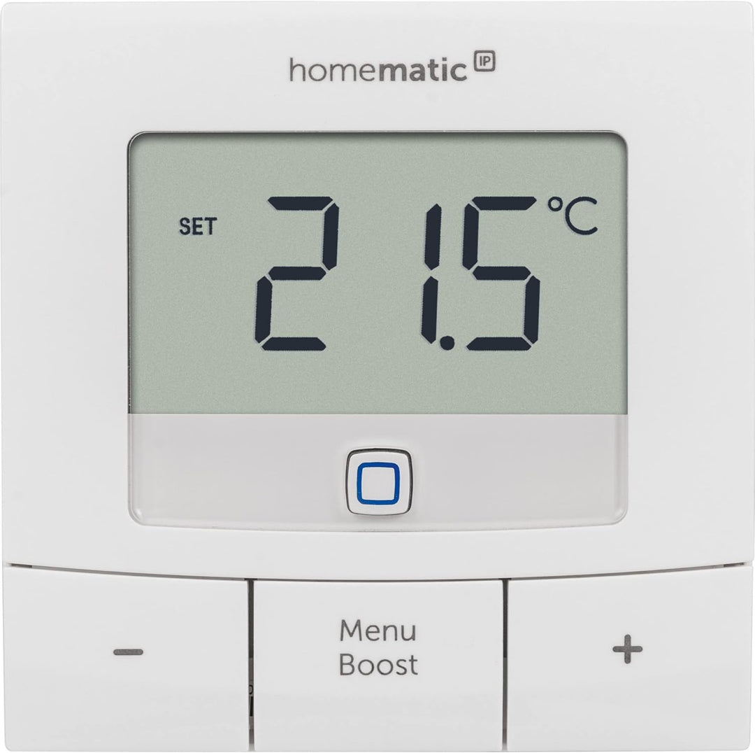 Homematic IP Smart Home 3er-Set Wandthermostat – basic, digitales Thermostat für Heizkörper mit/ohne