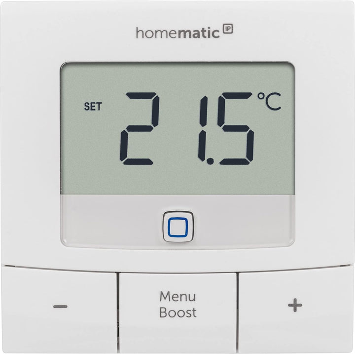 Homematic IP Smart Home 3er-Set Wandthermostat – basic, digitales Thermostat für Heizkörper mit/ohne