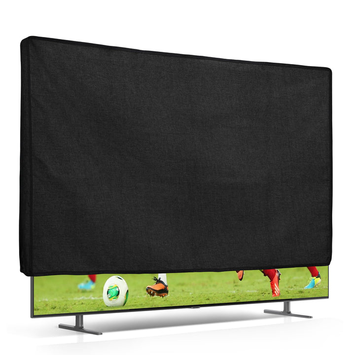 kwmobile 75" TV Abdeckung Indoor - Fernseher Hülle Bildschirmschutz Abdeckung - TV Bildschirm Staubs