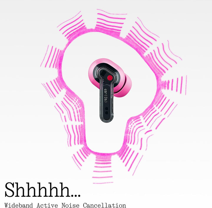 Nothing Ear (3a) Klangausgleichende Ohrhörer, 45 dB Hybrid ANC, hochauflösendes Audio mit 12 mm dyna