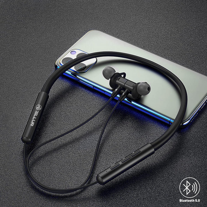 TELLUR Ego In-Ear-Bluetooth-Kopfhörer, Multipoint, aktive Geräuschunterdrückung, IPX4 und Lesen -> I