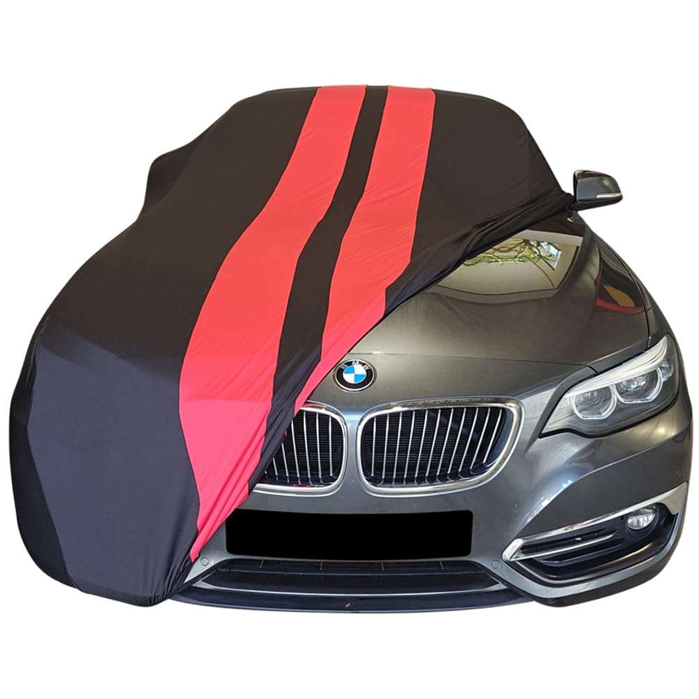 Indoor Autoabdeckung kompatibel mit BMW 2-Series F22 Coupe SUPER Soft Stretch