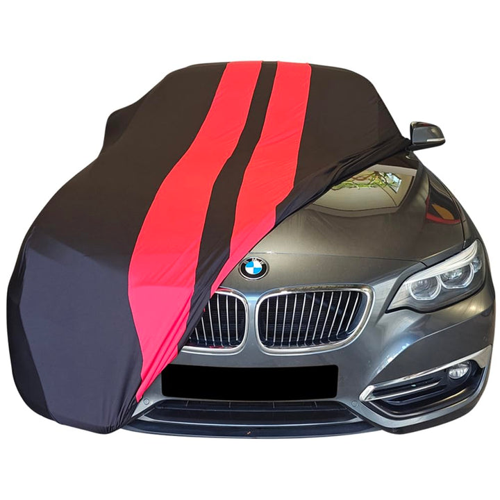 Indoor Autoabdeckung kompatibel mit BMW 2-Series F22 Coupe SUPER Soft Stretch