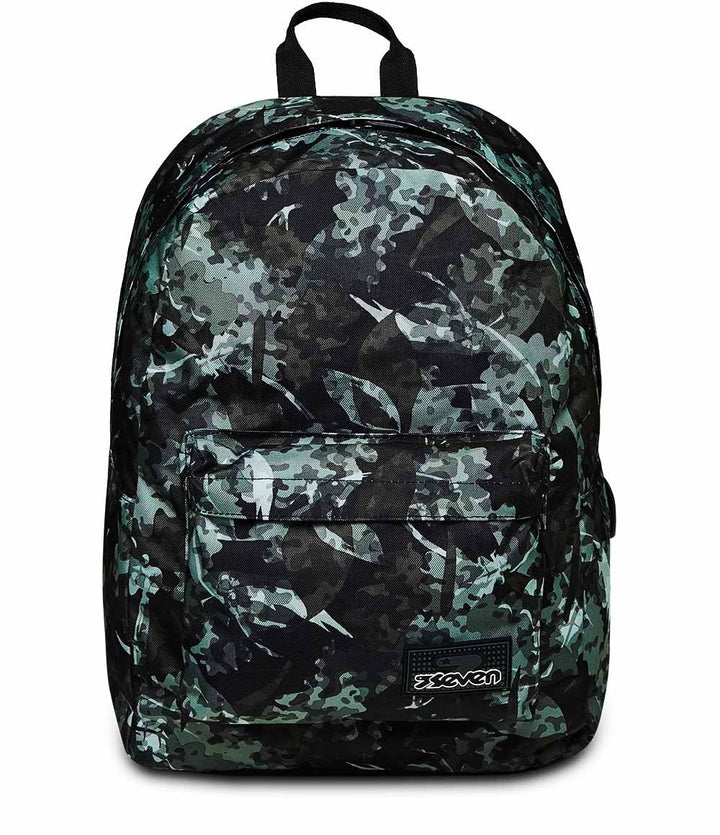 Zaino Scuola Elementare e Medie Ragazzo Seven – ISCHOOLPACK, Mehrfarbig – mit integrierter Power Ban