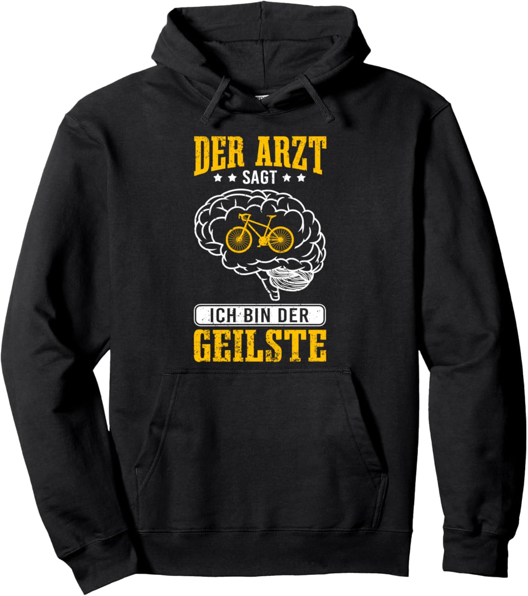 Fahrradfahrer MTB Mountainbike Rennrad Geschenk Pullover Hoodie