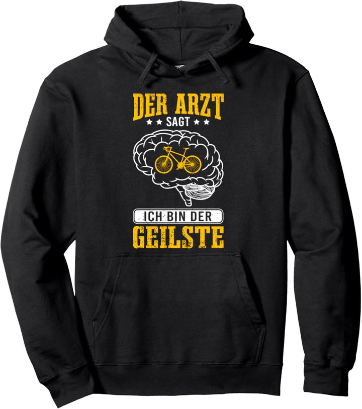 Fahrradfahrer MTB Mountainbike Rennrad Geschenk Pullover Hoodie