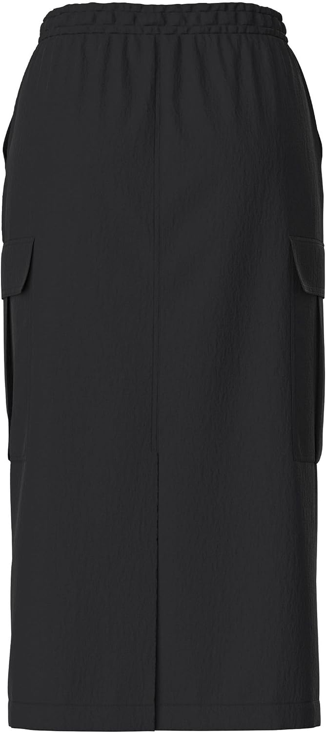 PIECES Female Midirock PCJILL S Schwarz, S Schwarz