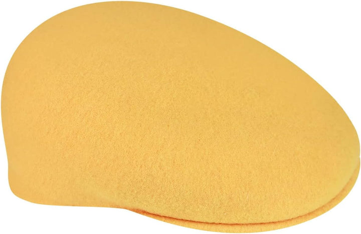 Kangol 504 Flexfit Mütze Flatcap Schirmmütze Herren - Schiebermütze Wollcap mit Schirm Herbst Frühja