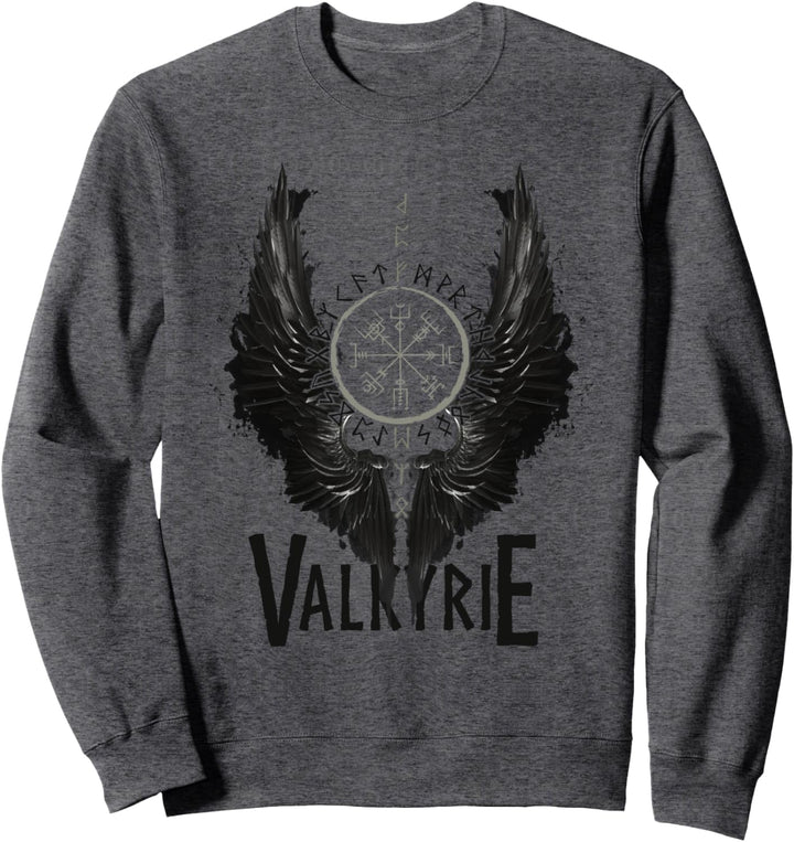 Wikinger Vegvisir Valhalla Valkyrie Walküre Viking Sweatshirt