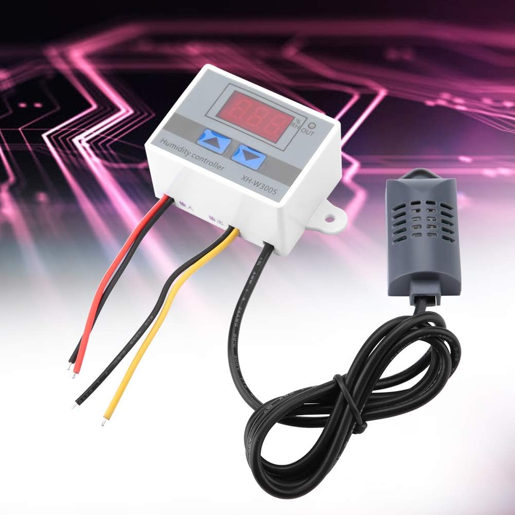 XH-W3005 Digitaler Feuchtigkeitsregler Hochgenauer Feuchtigkeitssensor Hygrometer 12V/24V/220V(220V)