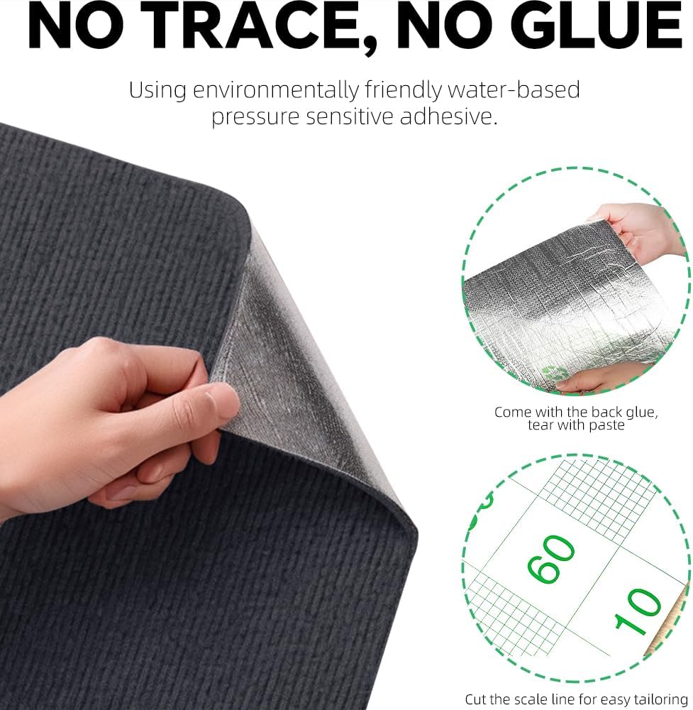 Katze Kratzmatte Selbstklebend 300cmx40cm, Kratzbretter Kratzschutz für Sofa, Trimmbare DIY Kratzbre