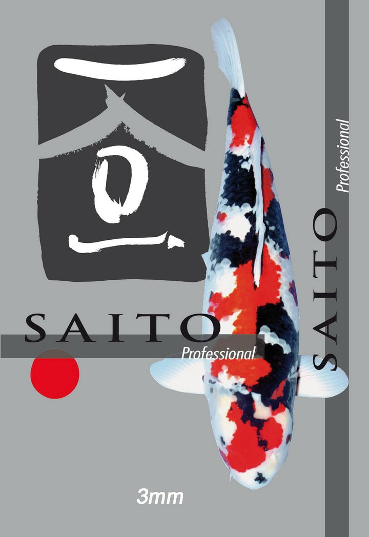 Premium Koifutter Saito Professional, Koischwimmfutter für überdurchschnittliches Wachstum, hervorra