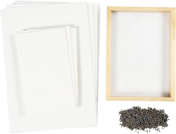 Creativ Company Bastelset für Papierherstellung, weiss