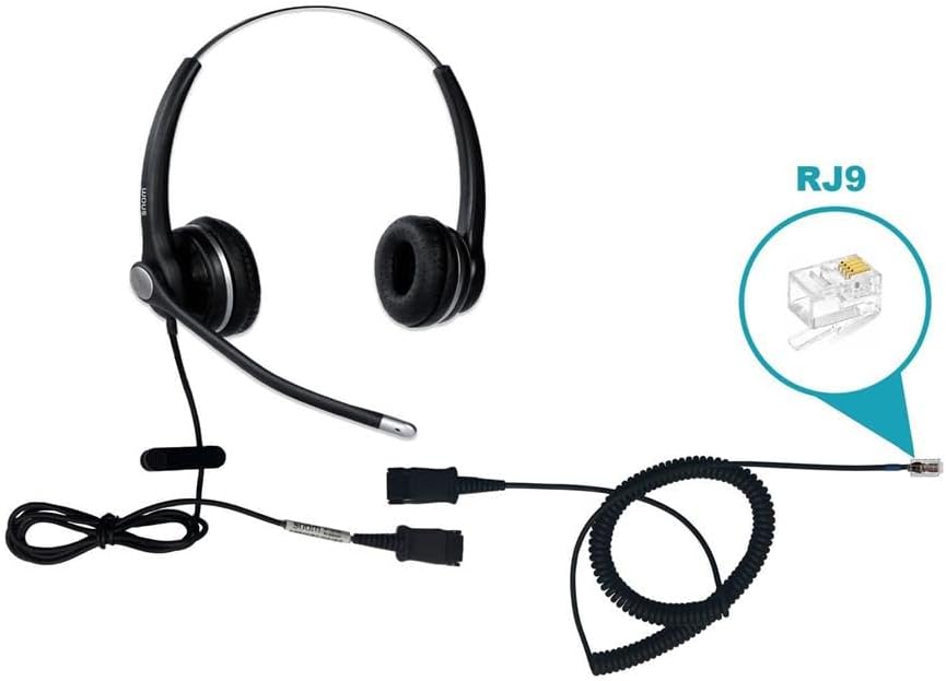 SNOM A100D Binaural Headset for all Snom desktop Telephones 3x0/D3x5/7x0/D7x5; 4342 Breitband Headse