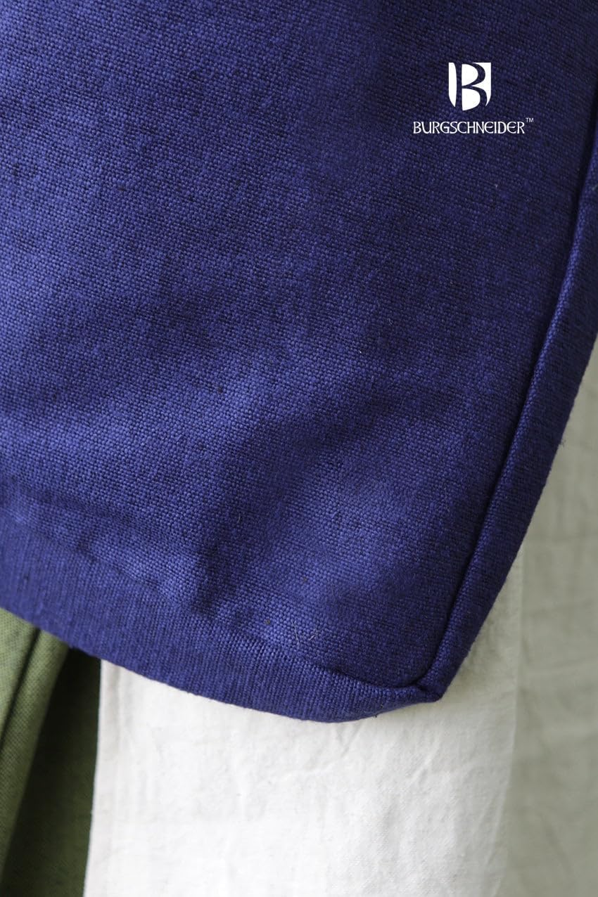 Burgschneider - Tasche Ehwaz - Kleidung für Larp, Mittelalter, Cosplay und Fantasy Blau Einheitsgrös