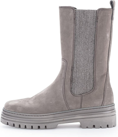 Gabor Damen Chelsea Boots, Frauen Stiefeletten,Wechselfussbett 37 EU Braun Fango 79, 37 EU Braun Fan