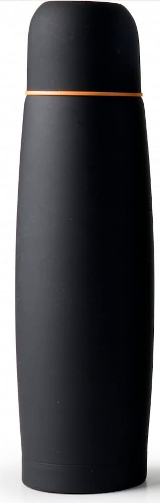 IBILI Thermoskanne für Flüssigkeiten, Edelstahl, Schwarz, 32 x 8 x 8 cm 1000 ml, 1000 ml
