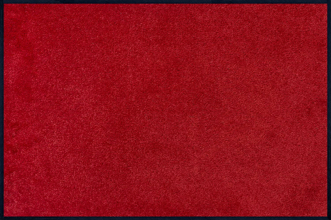 wash+dry Fussmatte, Regal Red 60x90 cm, innen und aussen, waschbar, Rot, 60x90 cm