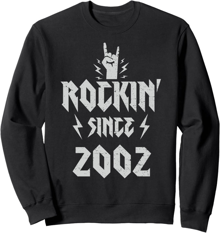 Hard Rock Musik: Rockin Since 2002 - 2002 Sweatshirt