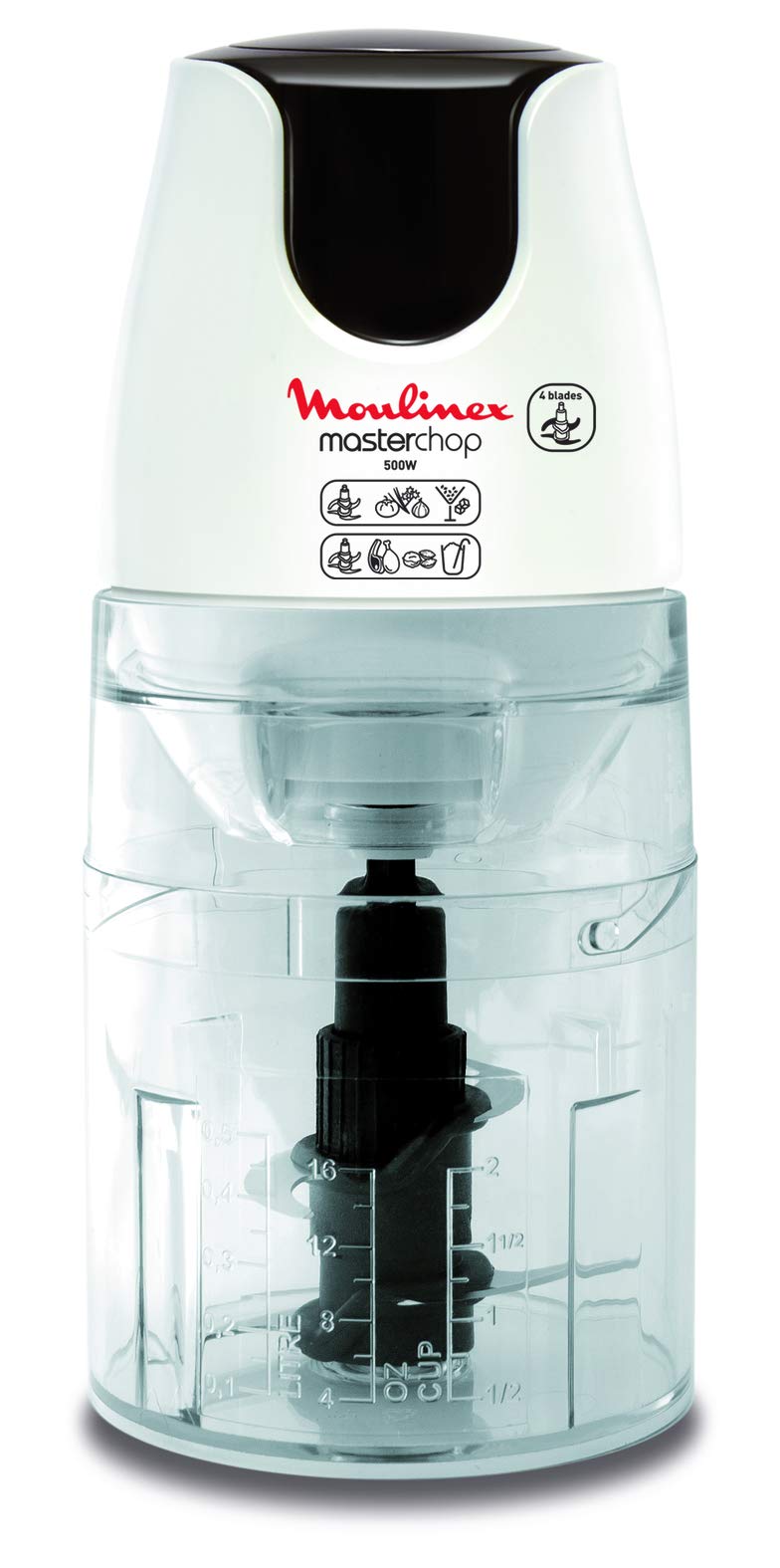 Moulinex Masterchop XL DJ450B10, Weiss