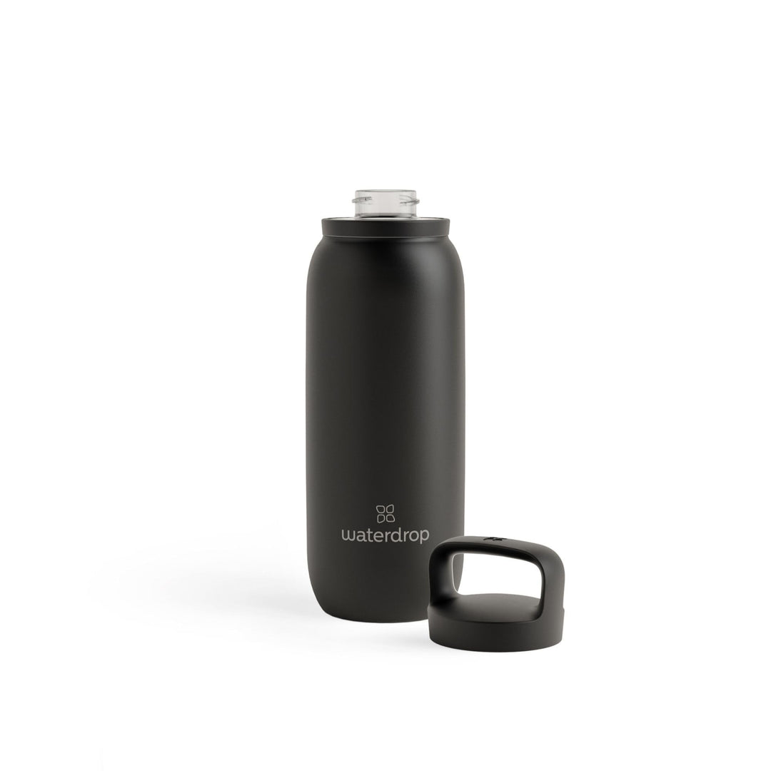 waterdrop® All Purpose Thermosflasche 600ml. isolierte Edelstahl Trinkflasche. 24h kalt - 6h/12h hei