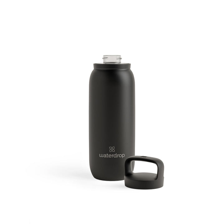 waterdrop® All Purpose Thermosflasche 600ml. isolierte Edelstahl Trinkflasche. 24h kalt - 6h/12h hei
