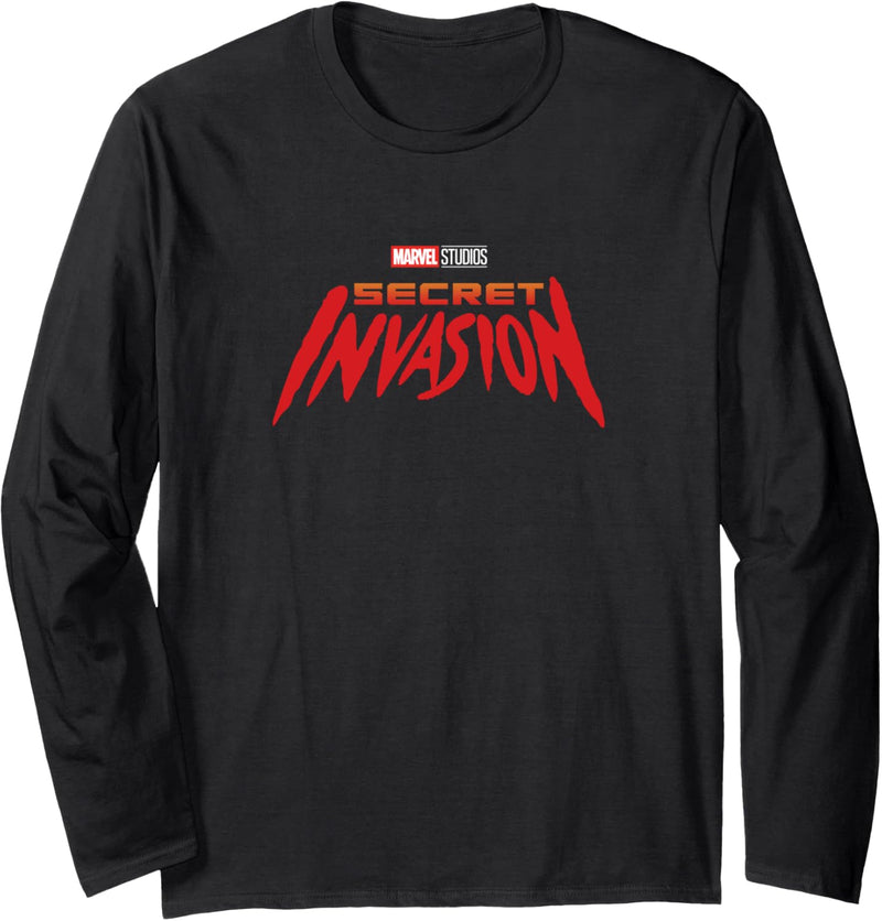 Marvel Secret Invasion Series Logo Langarmshirt
