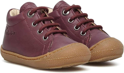 Naturino Cocoon-Lauflernschuhe aus Veloursleder 18 EU Violett, 18 EU Violett