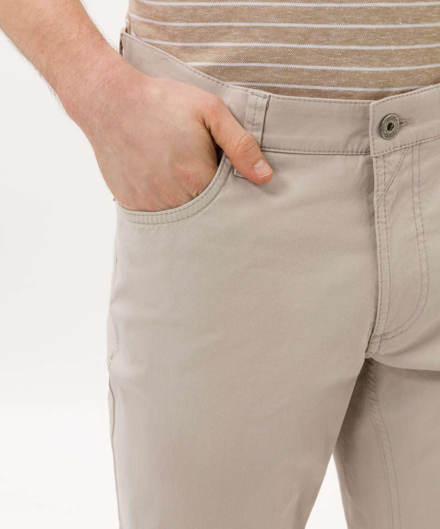 EUREX Herren Luke Cotton Light Series Jeans 38W / 32L Beige, 38W / 32L Beige