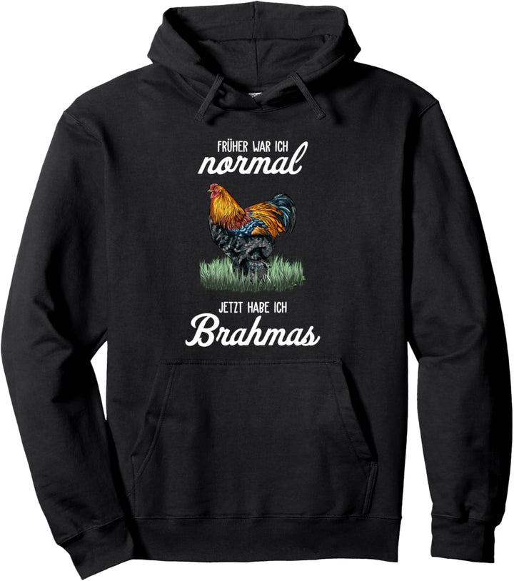 Brahma Huhn I Henne Ei Hahn Motiv für Hühnerhalter Pullover Hoodie