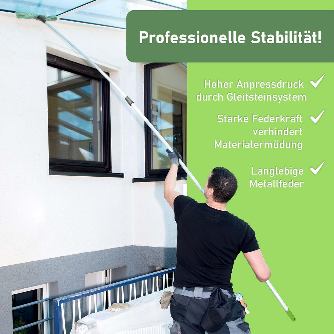 Axis Line | Profi Teleskopstange 8 Meter | 5 Stangen wählbar 8/10 / 12/14 / 16 Meter | Profi Edition