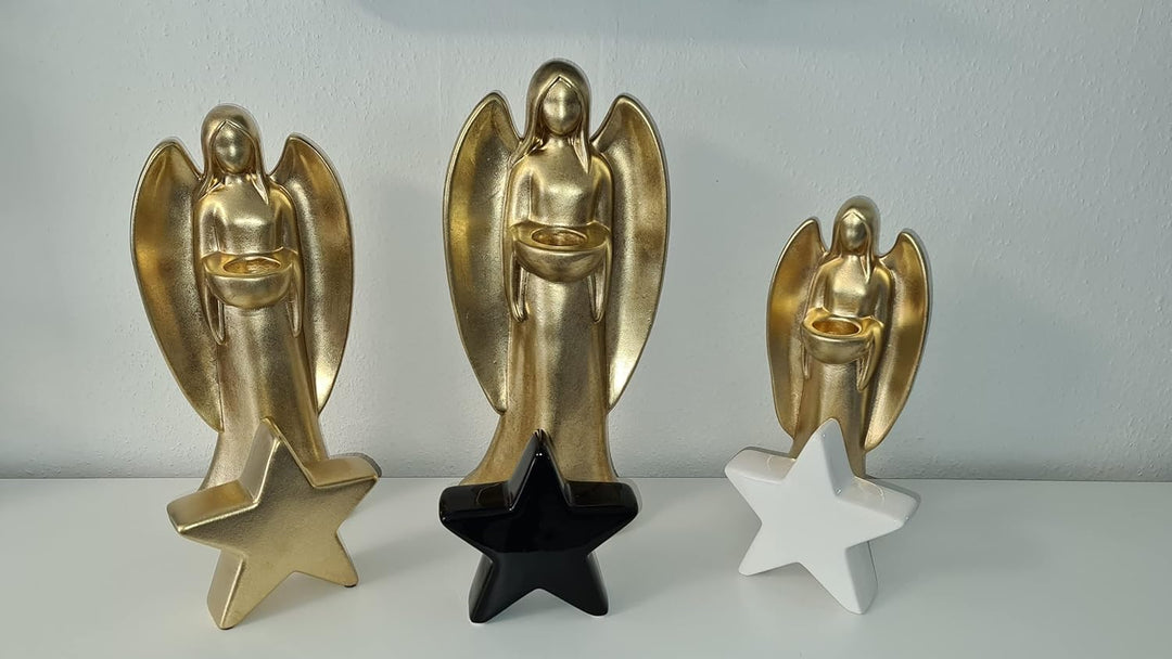 Deko Engel I Teelicht I Keramik I Teelichter I Kerzenständer I Weihnachtsdeko I Dekoration Weihnacht