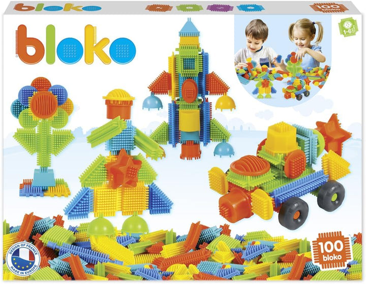 BLOKO 503510 100er-Set, Multicolor 100 cm BLOKO, 100 cm BLOKO
