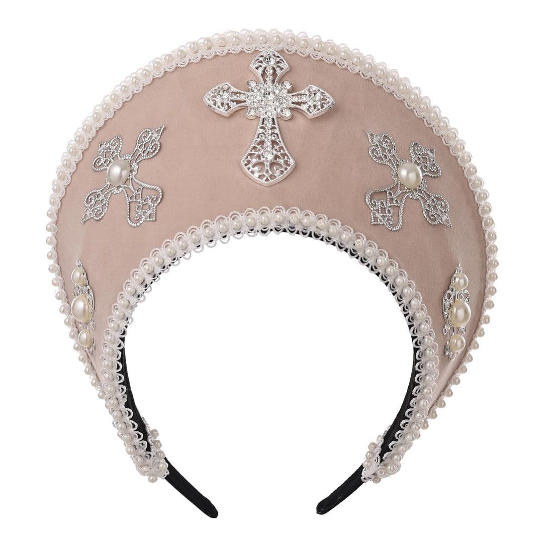 GRACEART Anne Boleyn Kunstperle Halskette Stil: 6 (Beige), Stil: 6 (Beige)