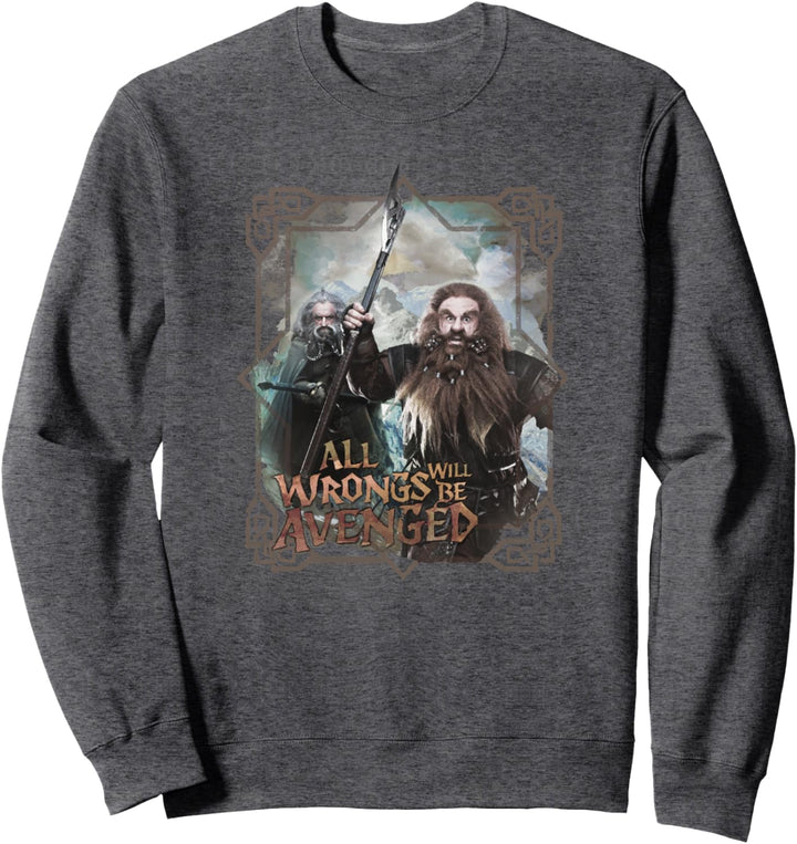 Hobbit Wrongs Avenged Sweatshirt