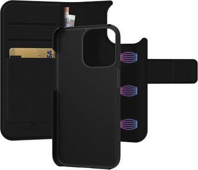 Black Rock - Hülle 360 Grad Klapphülle 2-In-1 Wallet Passend für Apple iPhone 13 Pro I Handyhülle, M
