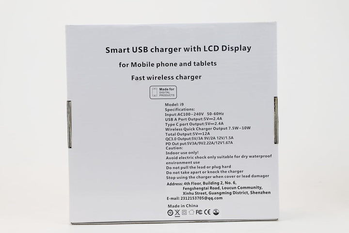 ideallife Ladestation für mehrere Geräte für 7 Anschlüsse, schnelles USB-Ladegerät mit Typ C PD20W Q