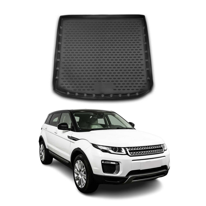 OMAC Kofferraummatte Kofferraumwanne kompatibel mit Range Rover Evoque L538 2011-2019 Gummi TPE Rang