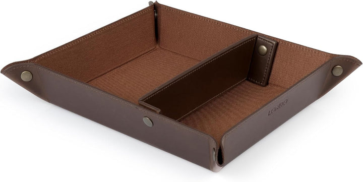 Londo Leder Taschenleerer - Vide Poche - Ledertablett Organizer, Praktische Aufbewahrungsbox - für G