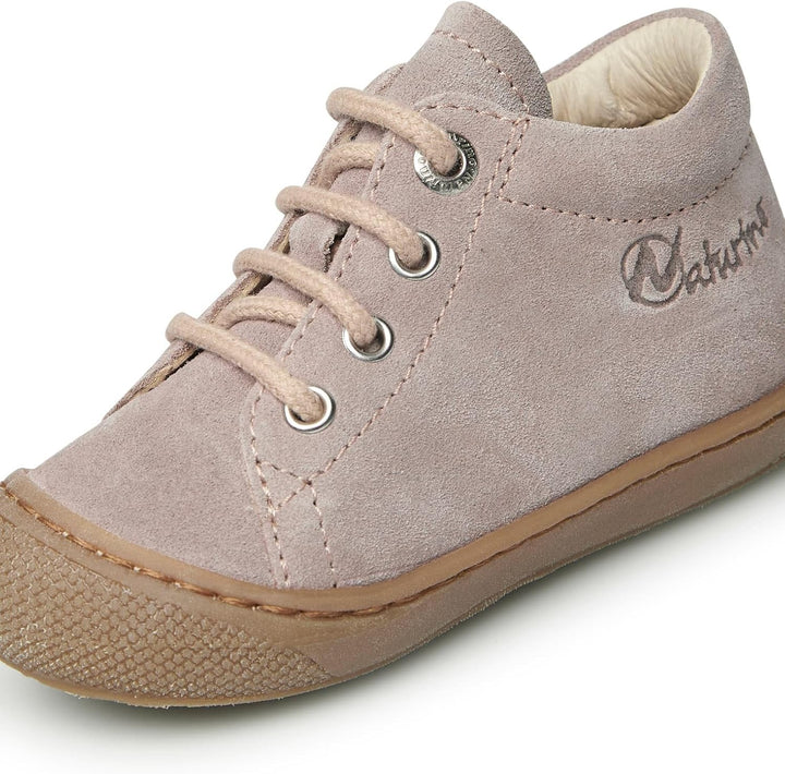 Naturino Cocoon-Lauflernschuhe aus Veloursleder 24 EU Rosa Antico, 24 EU Rosa Antico