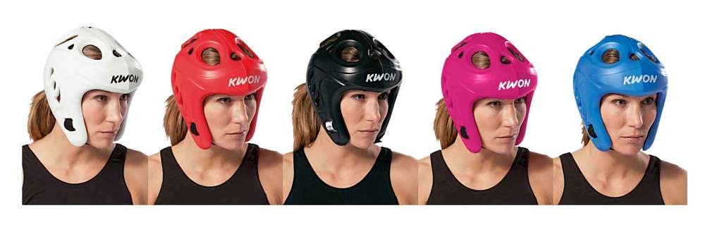 KWON Shocklite Kopfschutz CE L/XL schwarz