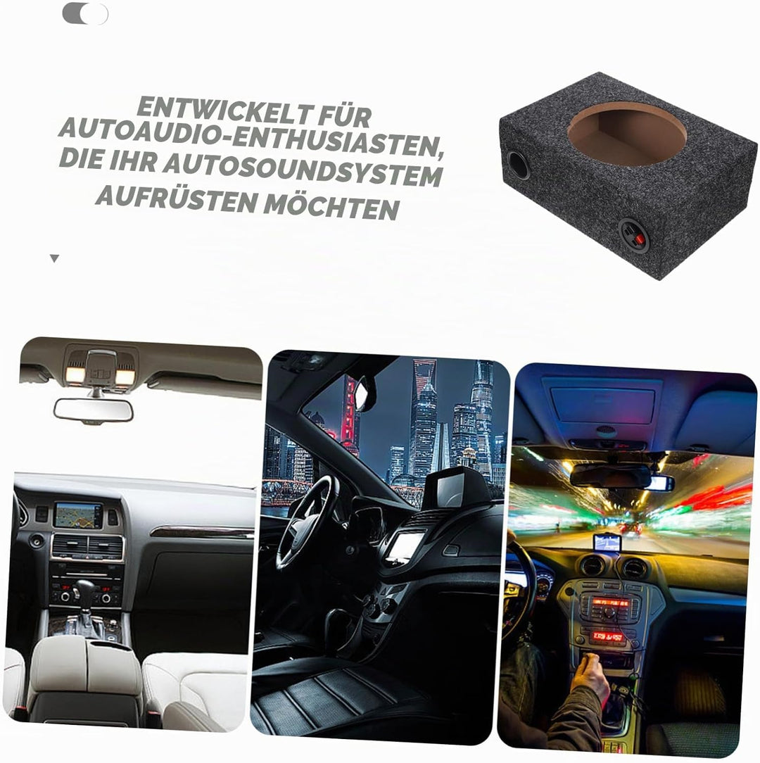 Subwoofer-gehäuse Aus Holz Für Auto-Audio Leere Lautsprecherboxen Für DIY-subwoofer-gehäuse Unterver