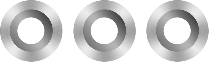 CDBP 8,9 mm runde Hartmetall-Einsätze, Wendeschneidplatten passend für DIY Drehmaschine Holzdrehwerk