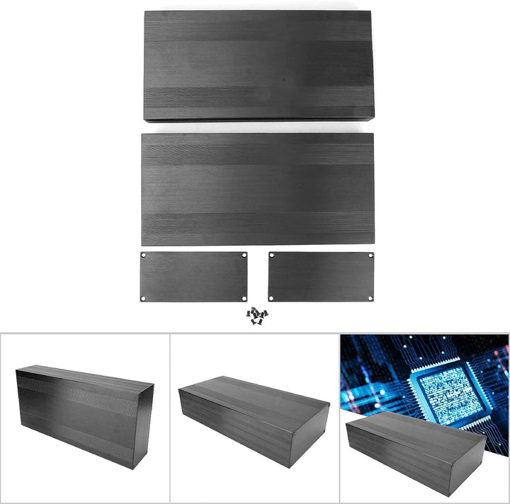 Miskall Aluminium Gehäuse, Alu Gehäuse Elektronik, Metallgehäuse Leergehäuse, Elektronisches Gehäuse