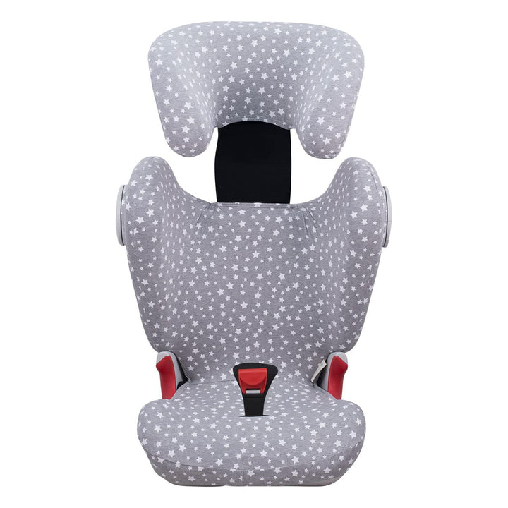 JYOKO KIDS Bezug kompatibel mit Römer KIDFIX II XP SICT, kidfix 2 S, Kidfix Z - Line (WHITE STAR, MI