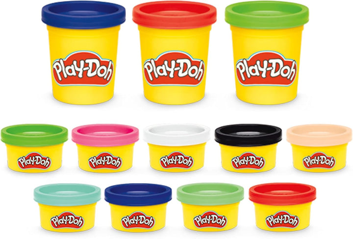 Play-Doh PJ Masks Helden-Knetset, kreatives Spielzeug für Kinder ab 3 Jahren mit 12 Dosen Spielknete