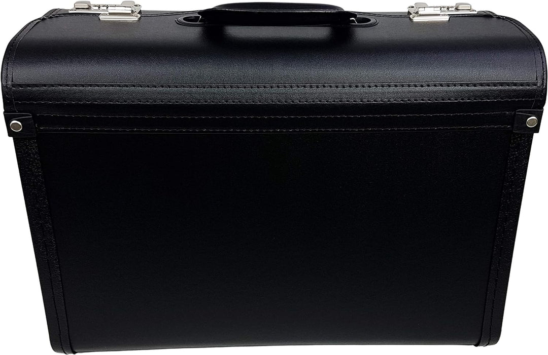 Gravidus Pilotenkoffer Business Trolley genügend Platz für Akten &amp; Laptop - Ideal für Business, Reis