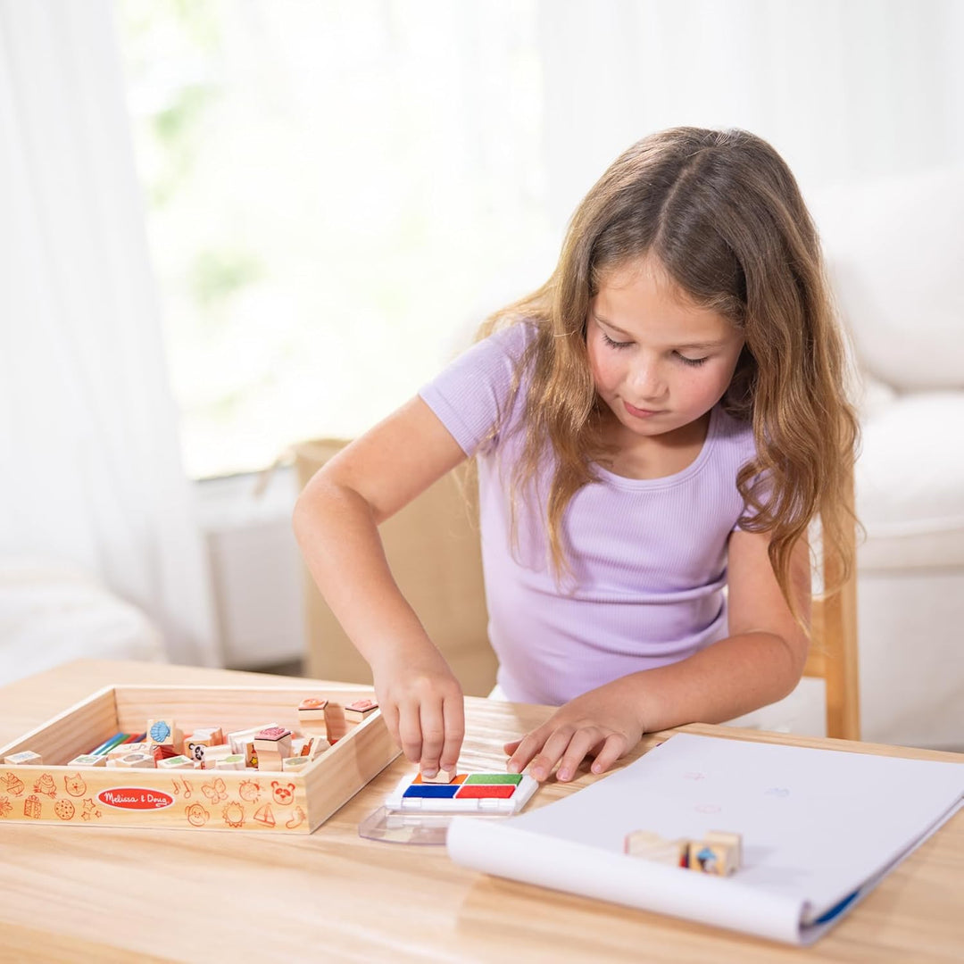 Melissa &amp; Doug Lieblingssachenstempelset | Kunsthandwerk | Stempelset | 3+ | Geschenk für Jungen ode