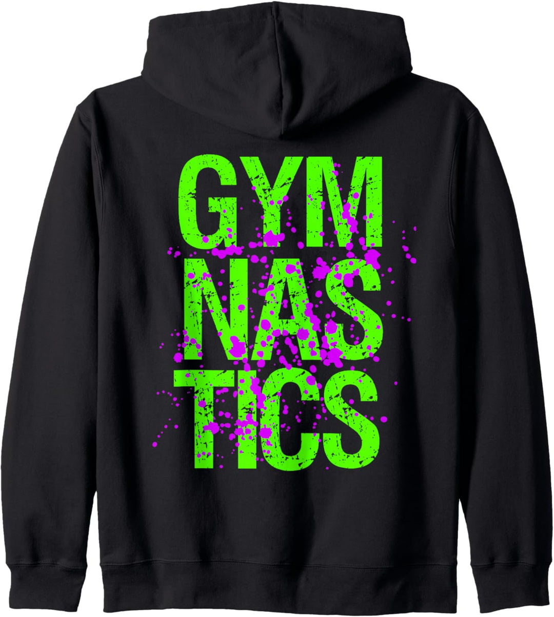 Simple Gymnastics Boy Gymnast Girl Gymnast Cool Text Only Kapuzenjacke